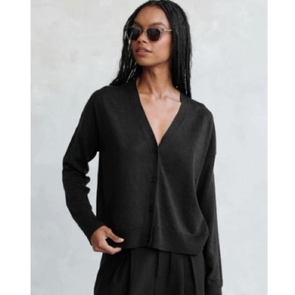 Jenni Kayne Linen V-Neck Cardigan